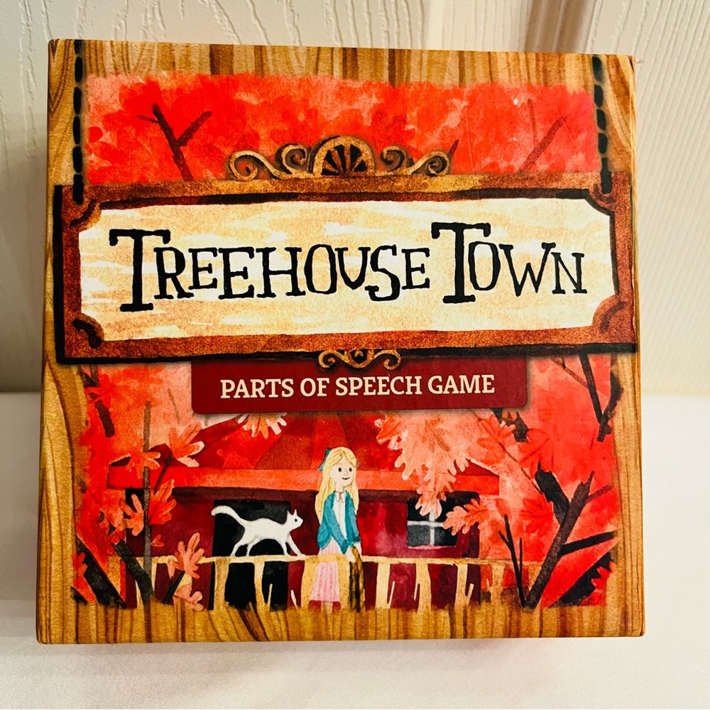 NEW 🌳 Treehouse Town Parts Of Speech Card Game Good And Beautiful NIB